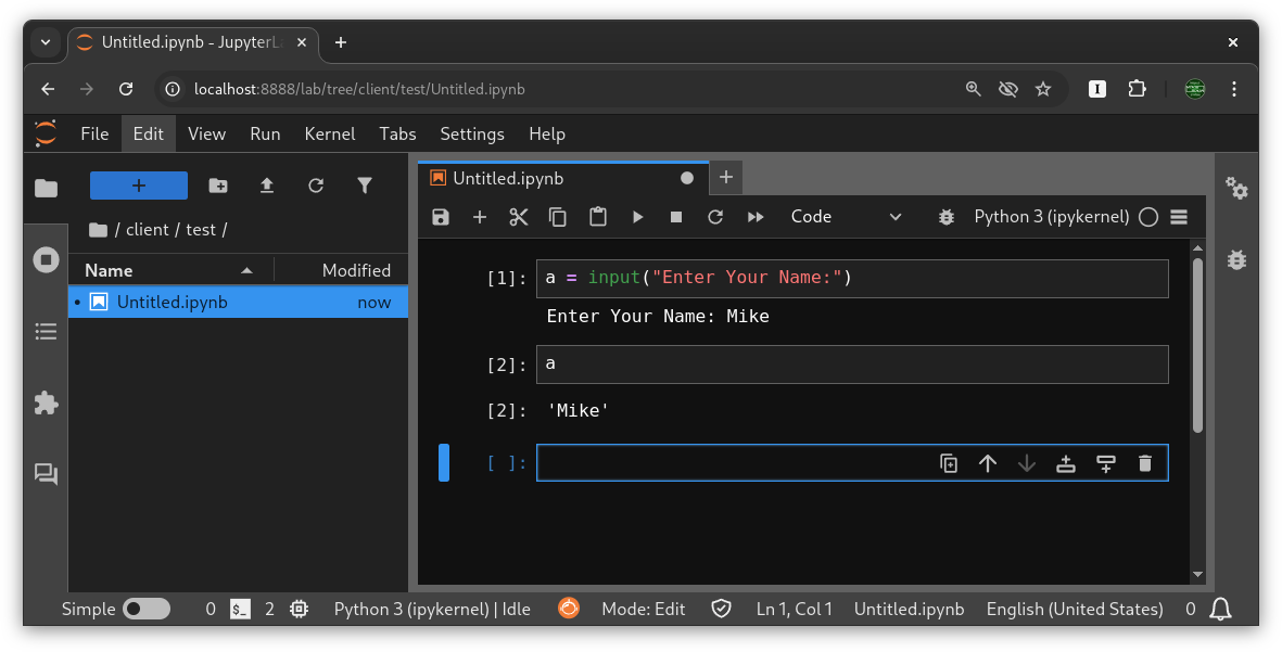 JupyterLab on nix